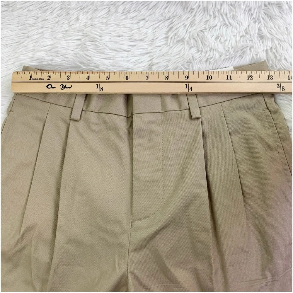 Parker NWT boy's‎ pleated front Khaki Chinos in tan